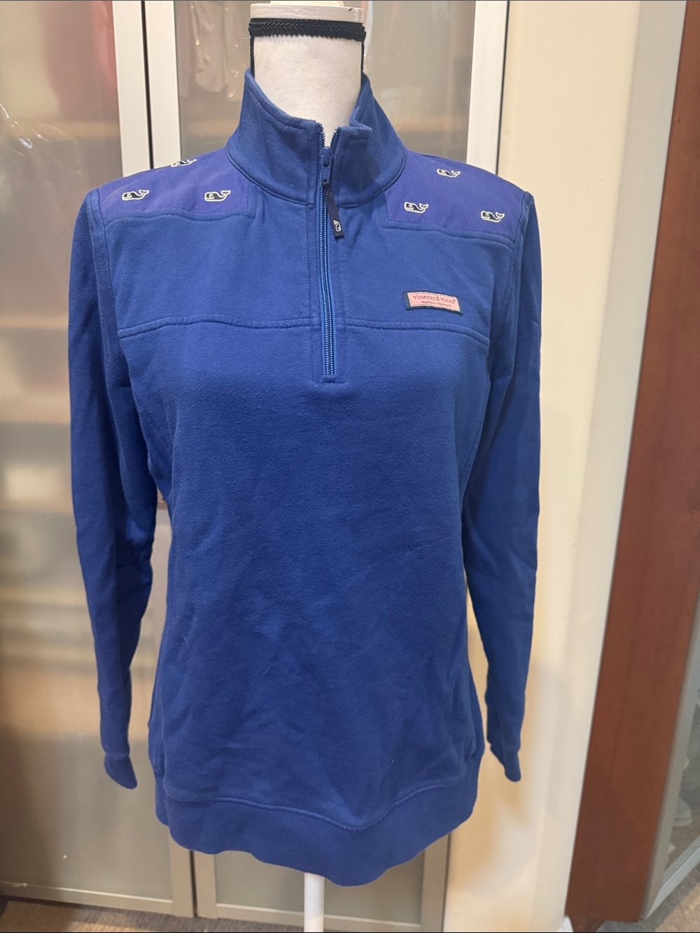 Vineyard Vines Women's Half-Zip Pullover - Blue